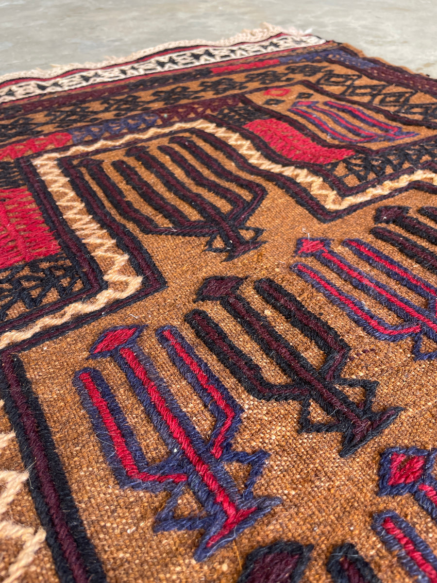 ラグ・カーペット Baluch rug#3 Afghan Royal Baluch 3'7
