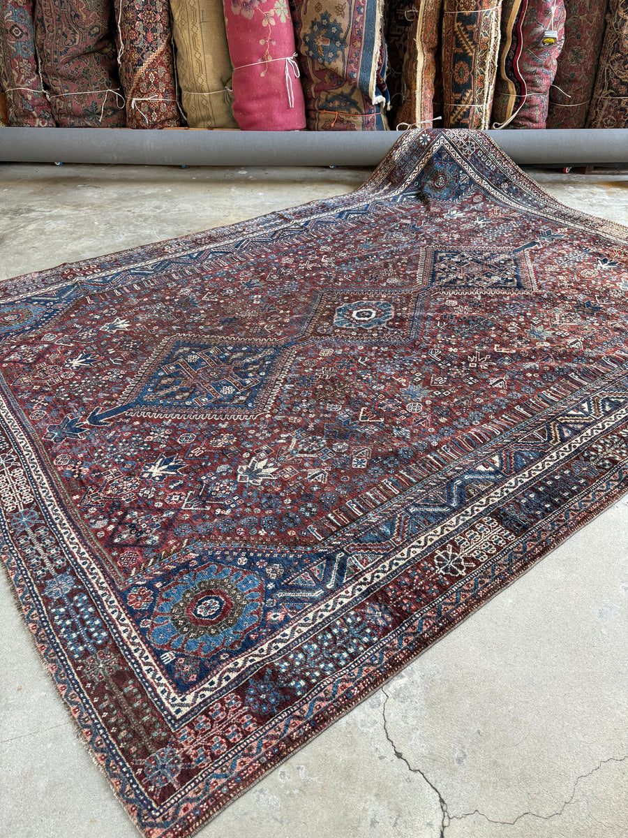 Iranian tribal rug 大判 7x10_vintage_persian_rug_1200x
