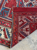 4x5 antique wool rug