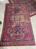 5x9 Worn Turkish Rug #3299