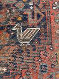 peacock symbol on rug