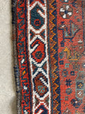 vintage worn rug