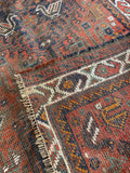 3x4 Worn Persian Rug #2911