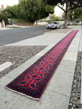 2'4 x 38' Skinny Vintage Persian Runner