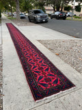 2'4 x 38' Skinny Vintage Persian Runner