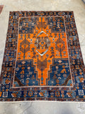 small vintage rug
