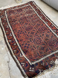 3x5 Antique Baluch Rug