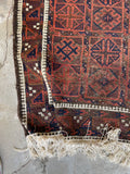 3x5 Antique Baluch Rug