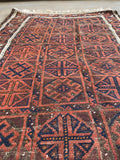 3x5 Antique Baluch Rug