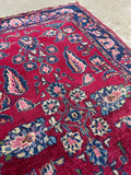 2x3 Antique Persian Sarouk Rug #3077 / 2x3 Persian Rug