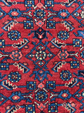 4x5 Persian Rug / Antique Persian Hamadan Rug #2486