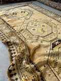 4x9 Antique Tribal Rug #586