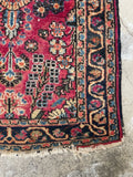 Small Wool Rug / 2x3 Persian Dargazine Rug #2680