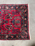 Long vintage rug runner