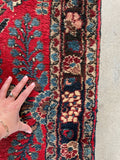 Extra Long Runner Rug / Skinny & Long Rug for Hallway / 24 Foot Vintage Persian Runner #3329