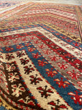 Antique Persian Rug /  3'3 x 6'5 Rug #2602