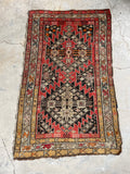 3'5 x 5'6 Worn Antique Rug #2984ML