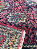 3'4 x 4'7 Antique Persian Ferahan Sarouk Rug #2847