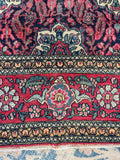 3'4 x 4'7 Antique Persian Ferahan Sarouk Rug #2847