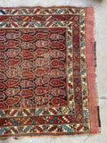 3'10 x 5'8 Antique Persian Rug #3153