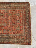 4x7 Persian Malayer Rug #3178 / Small Persian Rug