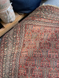 4x7 Persian Malayer Rug #3178 / Small Persian Rug