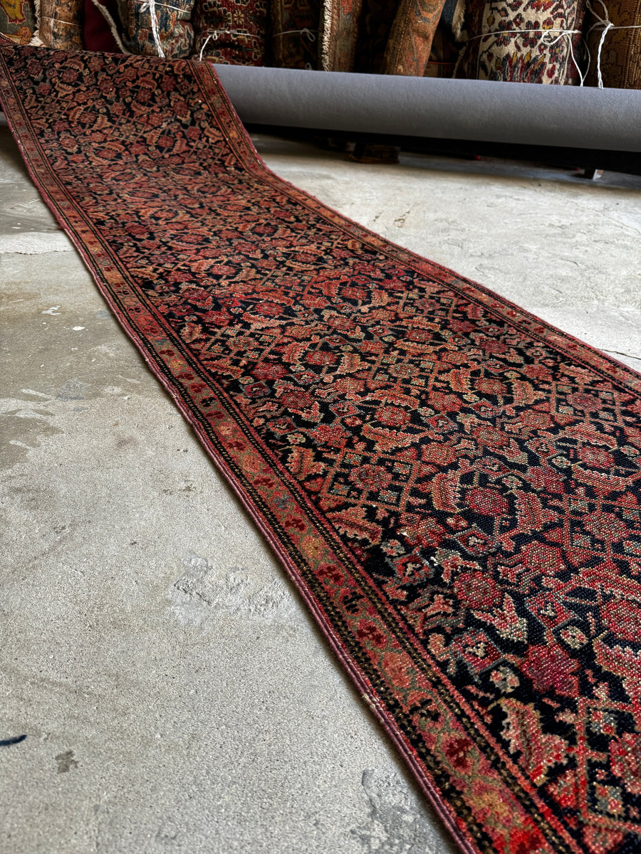 ◉90's vintage rug◉187×82　アゼルバイジャン産　ランナー 90's vintage rug】187×82 アゼルバイジャン産 ランナー 【公式通販】
