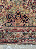 Large Square Persian Rug / 9x9 Antique Persian Lavar Rug #3591ML