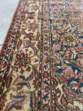 4'5 x 6'10 Antique Persian Esfahan Rug #886ML