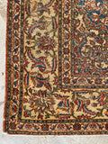 4'5 x 6'10 Antique Persian Esfahan Rug #886ML