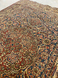 4'5 x 6'10 Antique Persian Esfahan Rug #886ML