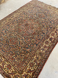 Antique Persian rug Esfahan