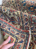 4'5 x 6'10 Antique Persian Esfahan Rug #886ML