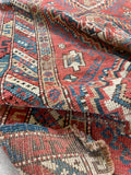 2'10 x 6'6 Antique Skinny Caucasian Rug #928 / Skinny Vintage Rug Runner