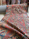 2'10 x 6'6 Antique Skinny Caucasian Rug #928 / Skinny Vintage Rug Runner