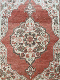 1'10 x 2'6 Antique Persian Tabriz scatter rug #2623 / 2x3 Persian rug - Blue Parakeet Rugs