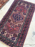 2'3 x 4'3 Antique Turkish Rug (#734) - Blue Parakeet Rugs