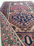 2'3 x 4'3 Antique Turkish Rug (#734) - Blue Parakeet Rugs