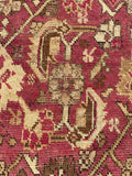 4’5 x 5’6 Worn Antique Karabagh rug #970 - Blue Parakeet Rugs