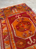2x3 Antique Turkish Rug #1248 / 2x3 Vintage Rug
