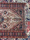 Small Antique Persian Rug  / 3'4 x 5'4 Rug #2701