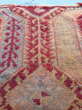 1'9 x 2'5 Antique Turkish Rug / small vintage rug / scatter rug (#950ML) - Blue Parakeet Rugs