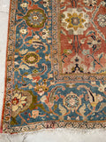 10'2 x 14' Antique rare 19th Century Sultanabad Mahal rug #2121ML / 10x14 Vintage Rug - Blue Parakeet Rugs