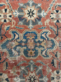 10'2 x 14' Antique rare 19th Century Sultanabad Mahal rug #2121ML / 10x14 Vintage Rug - Blue Parakeet Rugs