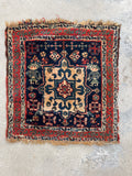 2' x 2' Antique Bag face rug #2319 / antique bagface - Blue Parakeet Rugs