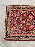 2x4 Antique Persian Sarouk Rug #2685 - Blue Parakeet Rugs