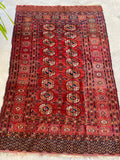small vintage rug