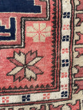small vintage tribal rug