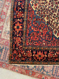 4’7 x 6’6 Antique and fine 19th Century rug / #JLheirloom) / 5x7 Vintage Rug - Blue Parakeet Rugs