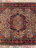4’7 x 6’6 Antique and fine 19th Century rug / #JLheirloom) / 5x7 Vintage Rug - Blue Parakeet Rugs